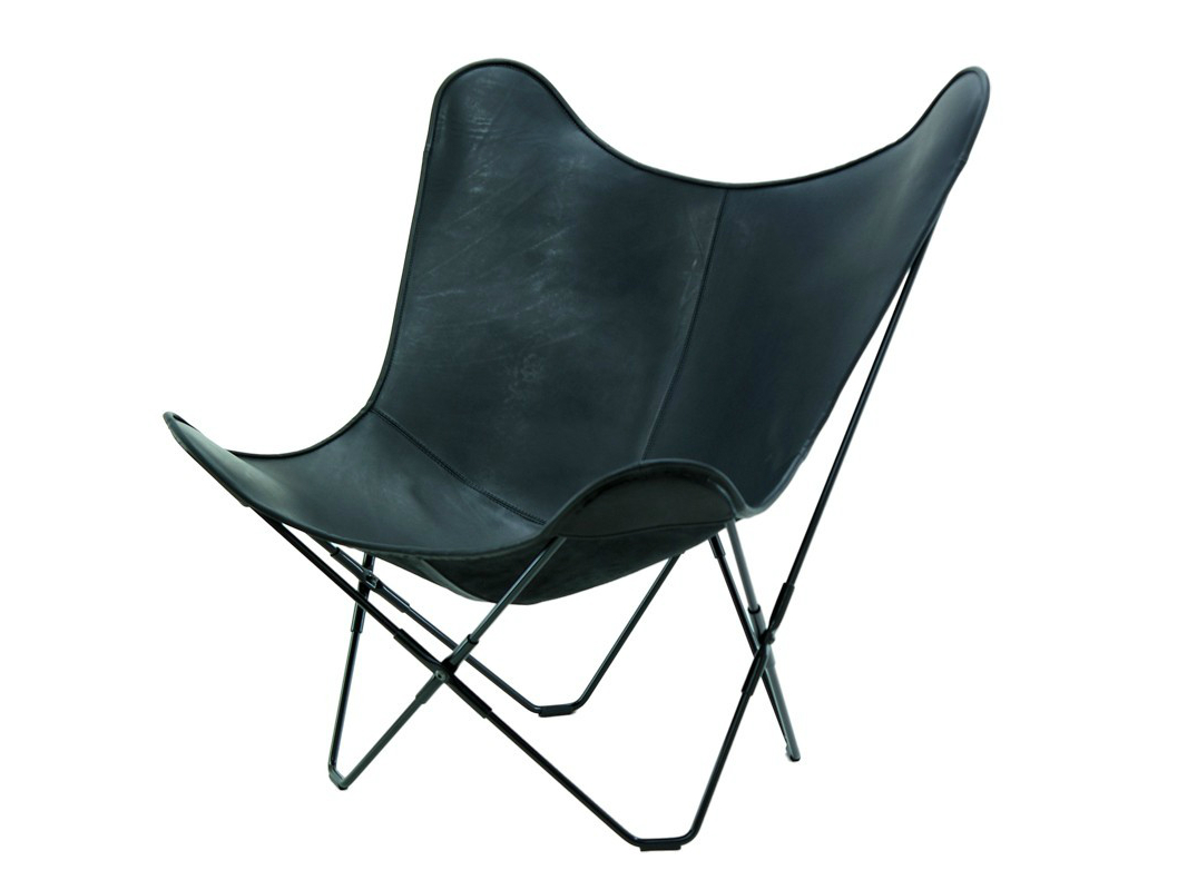 Stoelen - stoel-Mariposa-leather-black-4